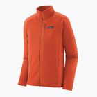 Кофта флісова чоловіча Patagonia R1 Hybrid coal orange