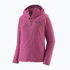 Куртка софтшел жіноча Patagonia R1 CrossStrata Hoody faded magenta