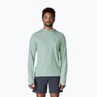 Кофта чоловіча Patagonia Capilene Cool Sun Hoody thermal blue/thin ice x-dye