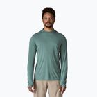 Кофта чоловіча Patagonia Capilene Ultra Hoody blue sage/light blue sage x-dye