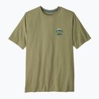 Футболка трекінгова чоловіча Patagonia Great Waves Responsibili Tee gumtree green