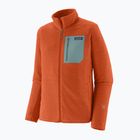 Кофта трекінгова чоловіча Patagonia R1 Air coal orange