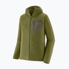 Кофта трекінгова чоловіча Patagonia R1 Air Full Zip Hoody caper green