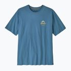 Футболка трекінгова чоловіча Patagonia Great Waves Responsibili Tee shore blue