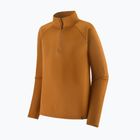 Кофта термоактивна чоловіча Patagonia Capilene Midweight Zip Neck cinnamon brown