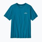Футболка чоловіча Patagonia Fitz Roy Foothills glacial blue