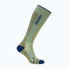 Шкарпетки гірськолижні чоловічі Icebreaker Merino Ski+ Medium OTC Mountain Contour seaglass/atlantis/trail