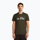 Футболка чоловіча icebreaker Merino 150 Tech Lite Transportage Tee dark loden