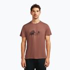 Футболка чоловіча icebreaker Merino Core Canoe Companions carob