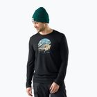 Лонгслів чоловічий Smartwool First Chair Pursuit Active LS black