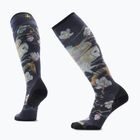 Шкарпетки лижні жіночі Smartwool Ski Zero Cushion Nightwatcher Prrint OTC black
