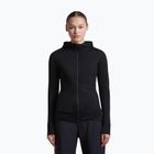 Кофта трекінгова жіноча Icebreaker Merino 200 Realfleece Descender Half Zip Hoodie black