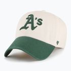 Кепка 47 Brand MLB Oaklands Athletics Grand Stand CLEAN UP bone