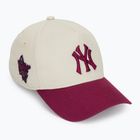 Бейсболка New Era WS Patch Eframe New York Yankees світло-бежева