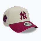 Бейсболка New Era WS Patch Eframe New York Yankees світло-бежева