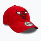 Бейсболка New Era Tonal Check 9Forty Chicago Bulls червона