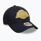 Бейсболка New Era Metallic 9Forty Los Angeles Lakers темно-синій