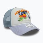 Бейсболка New Era Fruit Graphics Trucker Los Angeles Dodgers пастельно-блакитна