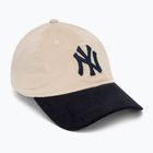 Бейсболка New Era Block Cord 9Twenty New York Yankees світло-бежева