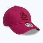 Бейсболка New Era Metallic Logo 9Forty Los Angeles Dodgers темно-червона