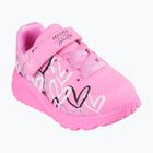 Кросівки дитячі SKECHERS Uno Lite Love Levitate hot pink/multi