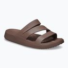 Шльопанці Crocs Getaway Strappy truffle