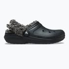 Шльопанці Crocs Classic Fleece Lined black