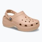 Жіночі клоги Crocs Classic Platform Clog pink caramel