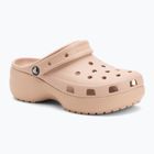 Жіночі клоги Crocs Classic Platform Clog pink caramel