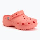 Шльопанці жіночі Crocs Classic Platform Clog guava
