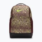 Рюкзак для тренувань Nike Brasilia 9.5 24 л burgundy crush/black/volt