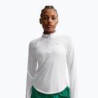 Жіноча бігова лонгслівка Nike Tempo Swoosh Run Dri-Fit 1/4-Zip white/black
