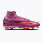 Кросівки футбольні дитячі Nike Mercurial Superfly 10 Academy LV8 FG/MG university red/dark obsidian