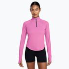 Кофта для бігу жіноча Nike Tempo Dri-Fit 1 / 4 Zip playful pink