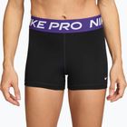 Шорти жіночі Nike Pro 365 3" black/court purple/white