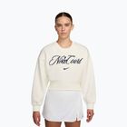 Кофта жіноча Nike Court Collection French Terry Crew Neck sail/midnight navy