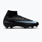 Кросівки футбольні чоловічі Nike Mercurial Superfly 10 Pro FG black/ice blue