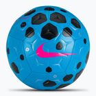М'яч футбольний Nike Academy blue glow/black/pink blast розмір 5