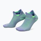 Шкарпетки Nike Running Lightweight No-Show Iron purple/voltage green/voltage green