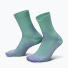 Шкарпетки Nike Running Lightweight Micro Crew iron purple/voltage green/voltage green