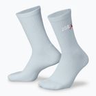 Skarpety Nike Jordan Everyday Crew 1 para aura/white/university red