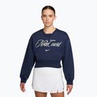 Кофта жіноча Nike Court Collection French Terry Crew Neck midnight navy/sail