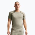 Футболка для тренувань чоловіча Nike Pro Training Dri-Fit light army/medium olive/light liquid lime