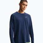 Чоловіча бігова лонгслівка Nike Stride Dri-Fit Waffle Crew midnight navy