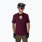 Футболка велосипедна чоловіча Fox Racing Ranger Fox Head SS dark maroon