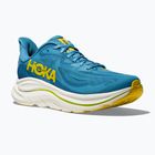 Кросівки для бігу чоловічі HOKA Clifton 10 Wide alpine blue/foggy night