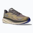 Кросівки для бігу чоловічі HOKA Clifton 9 GTX gravel/eggshell