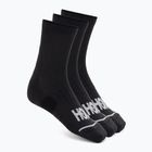 Шкарпетки HOKA Quarter Run Sock 3-Pack black/black/black