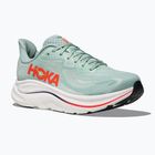 Кросівки для бігу чоловічі HOKA Clifton 10 Wide sage/neon flame