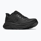 Кросівки для бігу чоловічі HOKA Clifton 11 X-Wide black/black